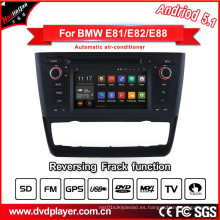 Android Auto DVD para BMW 1 E81 E82 E88 Video Navegación GPS